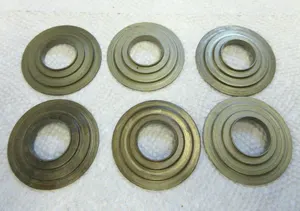 (6) Lycoming LOWER VALVE SPRING SEAT, Intake Valve p/n 65441